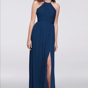 David’s bridal bridesmaid dress